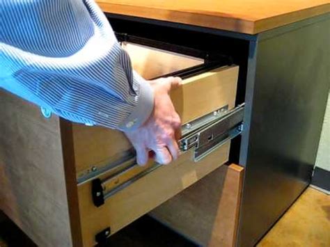 removing filing cabinets